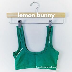 ARQ Wide Strap Bra in Verdant Green Size XS Brand New NWT